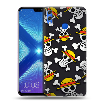Силиконовый чехол на Huawei Honor 8X с принтом One Piece Ван Пис