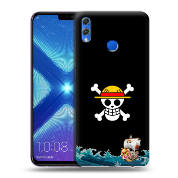 Силиконовый чехол на Huawei Honor 8X с принтом One Piece Ван Пис