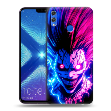 Силиконовый чехол на Huawei Honor 8X с принтом Death note Тетрадь смерти