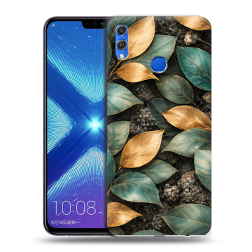Силиконовый чехол на Huawei Honor 8X с принтом женский