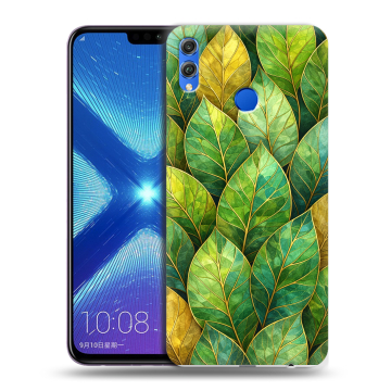 Силиконовый чехол на Huawei Honor 8X с принтом женский