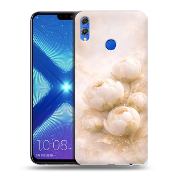 Силиконовый чехол на Huawei Honor 8X с принтом женский