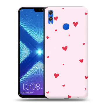 Силиконовый чехол на Huawei Honor 8X с принтом для девочек