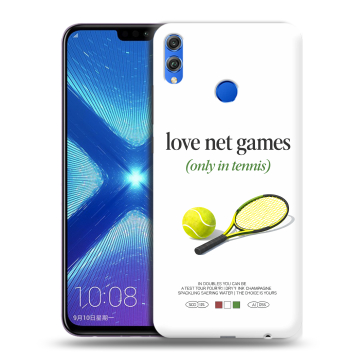 Силиконовый чехол на Huawei Honor 8X с принтом для девочек
