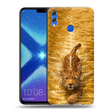 Силиконовый чехол на Huawei Honor 8X с принтом женский