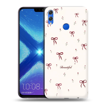 Силиконовый чехол на Huawei Honor 8X с принтом для девочек