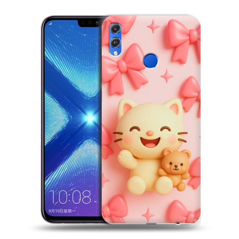 Силиконовый чехол на Huawei Honor 8X с принтом для девочек Силиконовый чехол на Huawei Honor 8X с принтом для девочек
