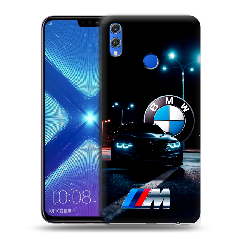 Силиконовый чехол на Huawei Honor 8X с принтом БМВ BMW Силиконовый чехол на Huawei Honor 8X с принтом БМВ BMW