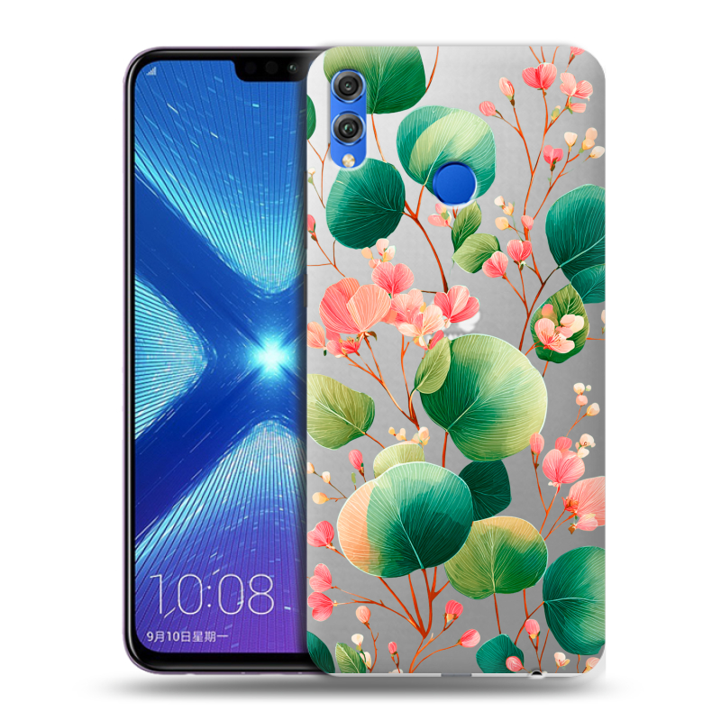 Силиконовый чехол на Huawei Honor 8X с принтом женский Силиконовый чехол на Huawei Honor 8X с принтом женский