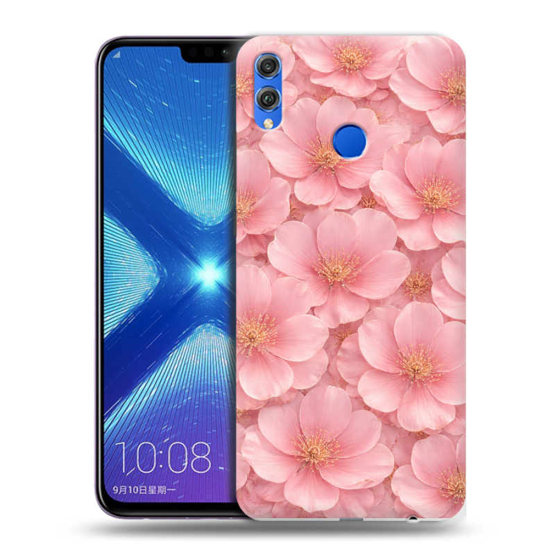 Силиконовый чехол на Huawei Honor 8X с принтом женский Силиконовый чехол на Huawei Honor 8X с принтом женский