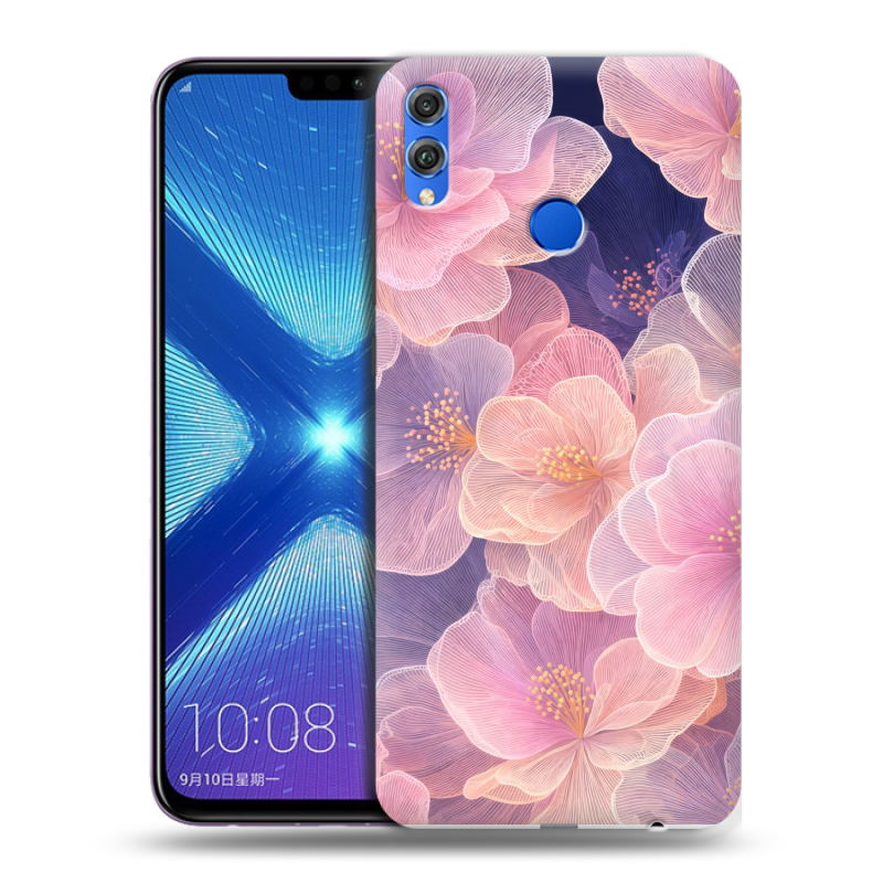 Силиконовый чехол на Huawei Honor 8X с принтом женский Силиконовый чехол на Huawei Honor 8X с принтом женский