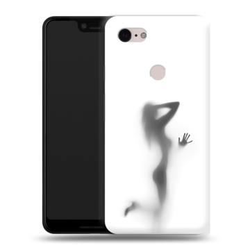 Силиконовый чехол на Google Pixel 3 XL с принтом Силуэт Силиконовый чехол на Google Pixel 3 XL с принтом Силуэт