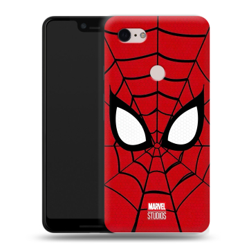 Силиконовый чехол на Google Pixel 3 XL с принтом человек паук spiderman Силиконовый чехол на Google Pixel 3 XL с принтом человек паук spiderman