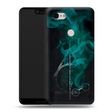 Силиконовый чехол на Google Pixel 3 XL с принтом Гарри Поттер Harry Potter