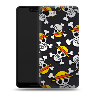 Силиконовый чехол на Google Pixel 3 XL с принтом One Piece Ван Пис