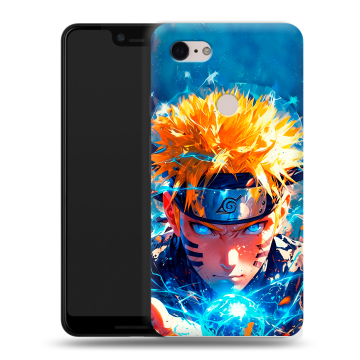 Силиконовый чехол на Google Pixel 3 XL с принтом Аниме Наруто Naruto Силиконовый чехол на Google Pixel 3 XL с принтом Аниме Наруто Naruto