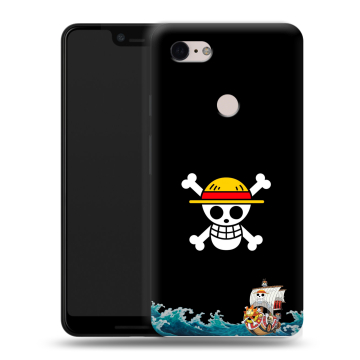 Силиконовый чехол на Google Pixel 3 XL с принтом One Piece Ван Пис