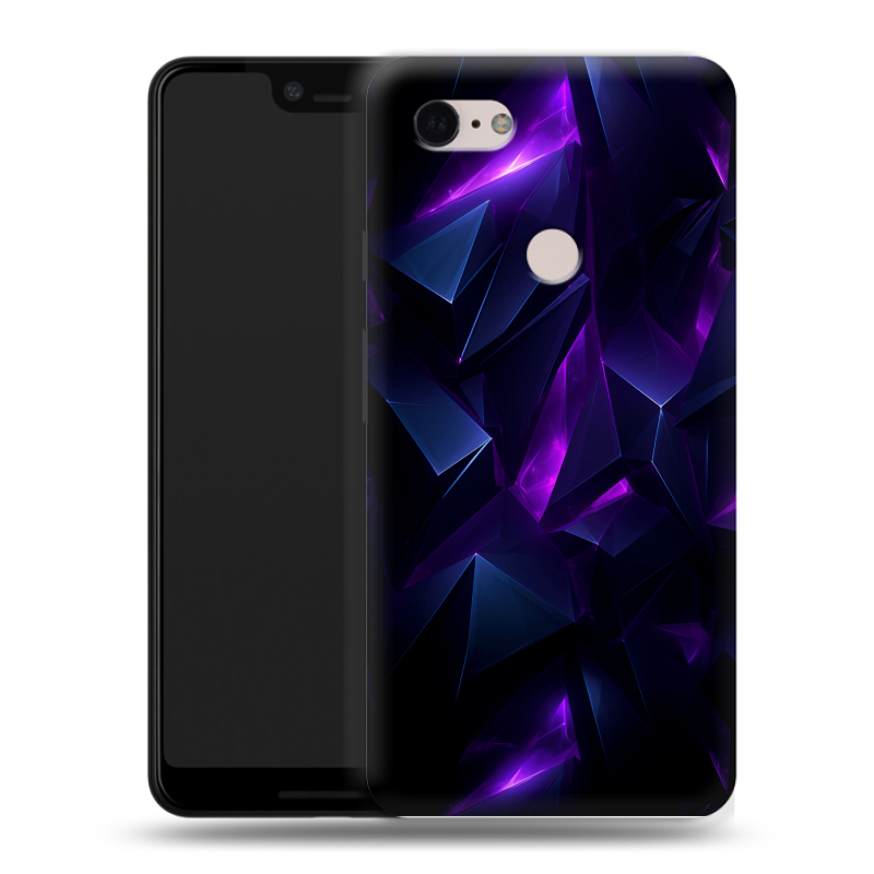 Силиконовый чехол на Google Pixel 3 XL с принтом Абстракиция Силиконовый чехол на Google Pixel 3 XL с принтом Абстракиция