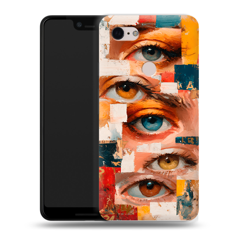 Силиконовый чехол на Google Pixel 3 XL с принтом Модный принт Силиконовый чехол на Google Pixel 3 XL с принтом Модный принт
