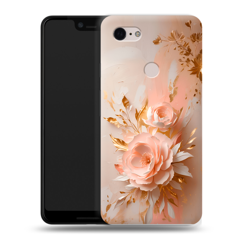 Пластиковый чехол на Google Pixel 3 XL с принтом женский Пластиковый чехол на Google Pixel 3 XL с принтом женский