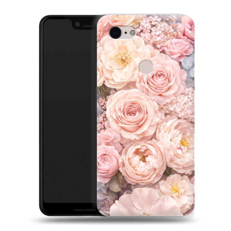 Силиконовый чехол на Google Pixel 3 XL с принтом женский Силиконовый чехол на Google Pixel 3 XL с принтом женский