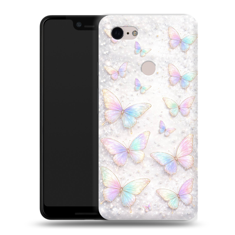 Пластиковый чехол на Google Pixel 3 XL с принтом женский Пластиковый чехол на Google Pixel 3 XL с принтом женский