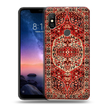 Силиконовый чехол на Xiaomi RedMi Note 6 Pro с принтом Ковер