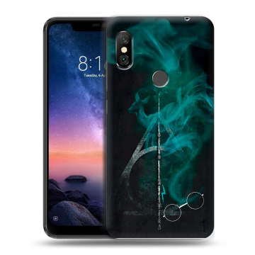 Силиконовый чехол на Xiaomi RedMi Note 6 Pro с принтом Гарри Поттер Harry Potter Силиконовый чехол на Xiaomi RedMi Note 6 Pro с принтом Гарри Поттер Harry Potter