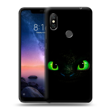 Силиконовый чехол на Xiaomi RedMi Note 6 Pro с принтом Как приручить дракона Силиконовый чехол на Xiaomi RedMi Note 6 Pro с принтом Как приручить дракона