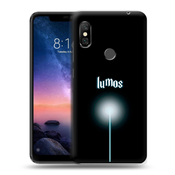 Силиконовый чехол на Xiaomi RedMi Note 6 Pro с принтом Harry Potter Гарри Поттер