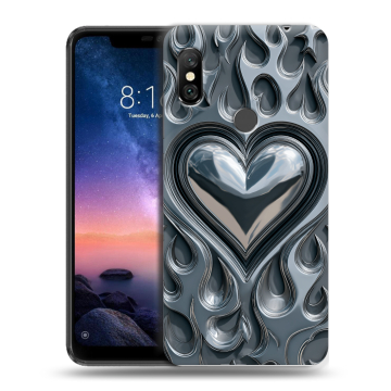 Силиконовый чехол на Xiaomi RedMi Note 6 Pro с принтом Y2K