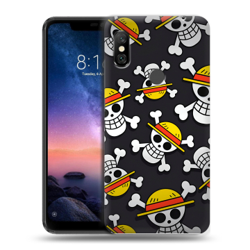 Силиконовый чехол на Xiaomi RedMi Note 6 Pro с принтом One Piece Ван Пис