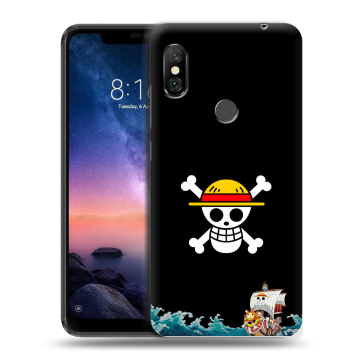 Силиконовый чехол на Xiaomi RedMi Note 6 Pro с принтом One Piece Ван Пис