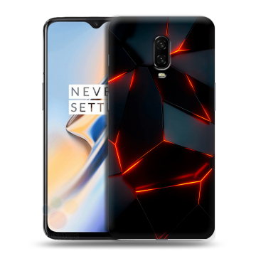 Силиконовый чехол на OnePlus 6T с принтом Яркие абстракции Силиконовый чехол на OnePlus 6T с принтом Яркие абстракции
