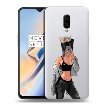 Силиконовый чехол на OnePlus 6T с принтом Женские принты Силиконовый чехол на OnePlus 6T с принтом Женские принты