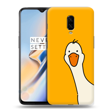 Силиконовый чехол на OnePlus 6T с принтом Утка