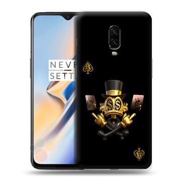 Силиконовый чехол на OnePlus 6T с принтом Золотой скрудж макдак