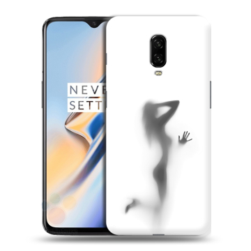 Силиконовый чехол на OnePlus 6T с принтом Силуэт