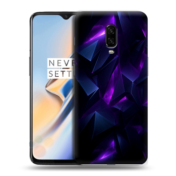 Силиконовый чехол на OnePlus 6T с принтом Абстракиция