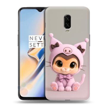 Силиконовый чехол на OnePlus 6T с принтом Куроми Kuromi 