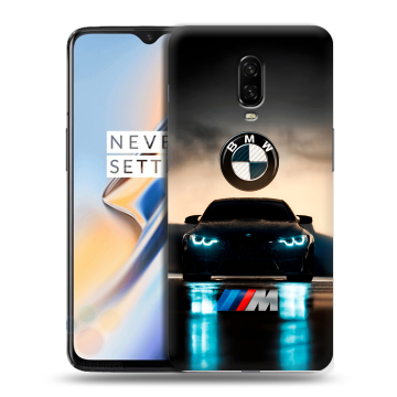 Силиконовый чехол на OnePlus 6T с принтом БМВ BMW