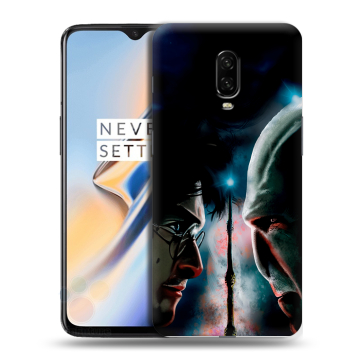 Силиконовый чехол на OnePlus 6T с принтом Гарри Поттер Harry Potter