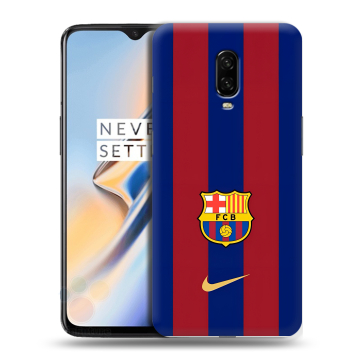 Силиконовый чехол на OnePlus 6T с принтом Барселона Barcelona