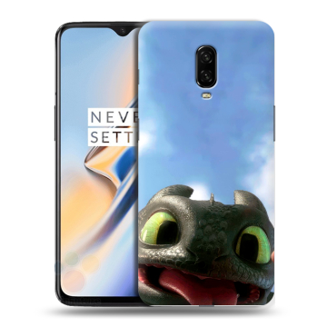 Силиконовый чехол на OnePlus 6T с принтом Как приручить дракона