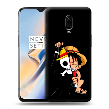 Силиконовый чехол на OnePlus 6T с принтом One Piece Ван Пис