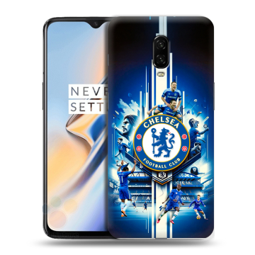 Силиконовый чехол на OnePlus 6T с принтом Chelsea Челси