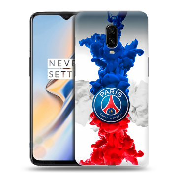 Силиконовый чехол на OnePlus 6T с принтом PSG ПСЖ