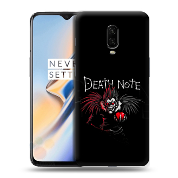 Силиконовый чехол на OnePlus 6T с принтом Death note Тетрадь смерти