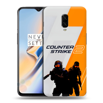 Силиконовый чехол на OnePlus 6T с принтом Counter Strike