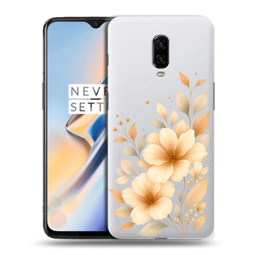 Силиконовый чехол на OnePlus 6T с принтом для девушки